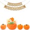 Jute Burlap Little Pumpkin Banner Fall Baby Shower Gender Reveal